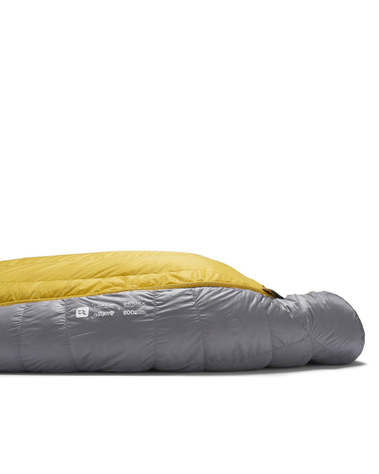 Rab Women's Neutrino -12 Long Harmaa/Keltainen 06