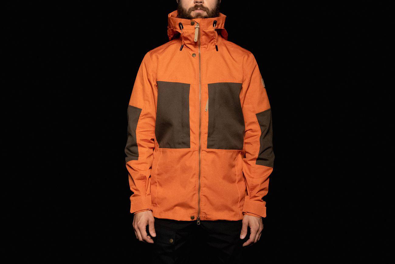 Sasta Roihu Trek Takki Miesten Oranssi 04