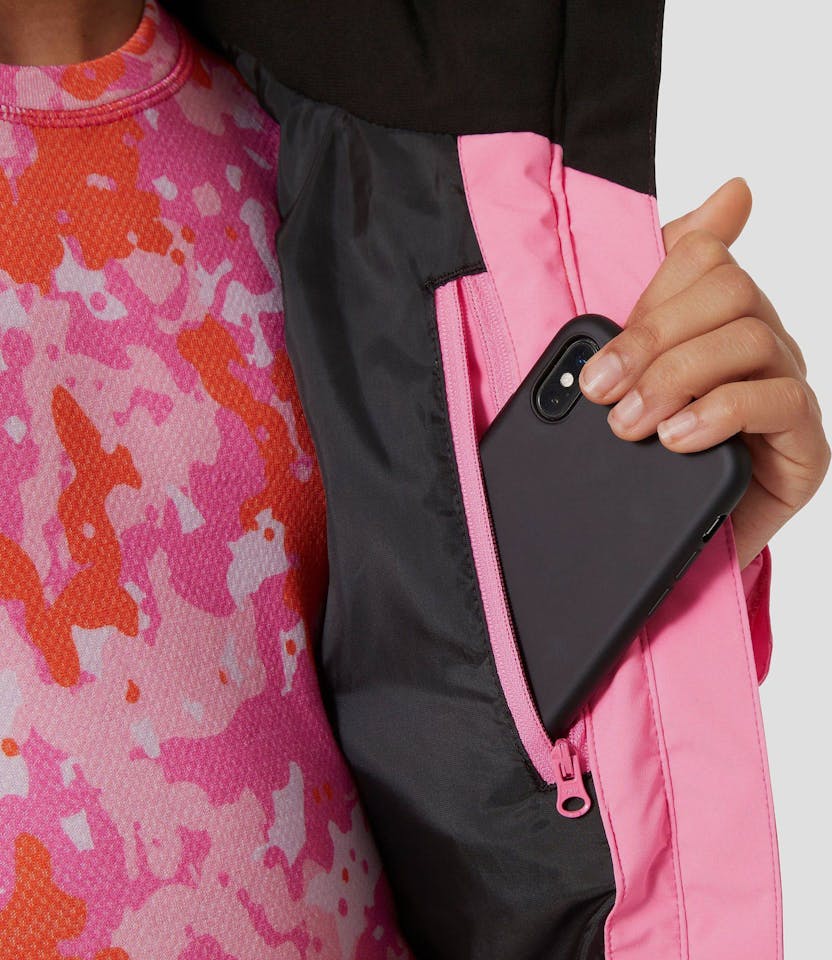 Helly Hansen JR Diamond Jacket Sugar Pink 03