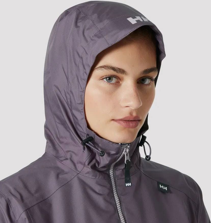 Helly Hansen Women's Long Belfast Jacket Smoked Purple 03