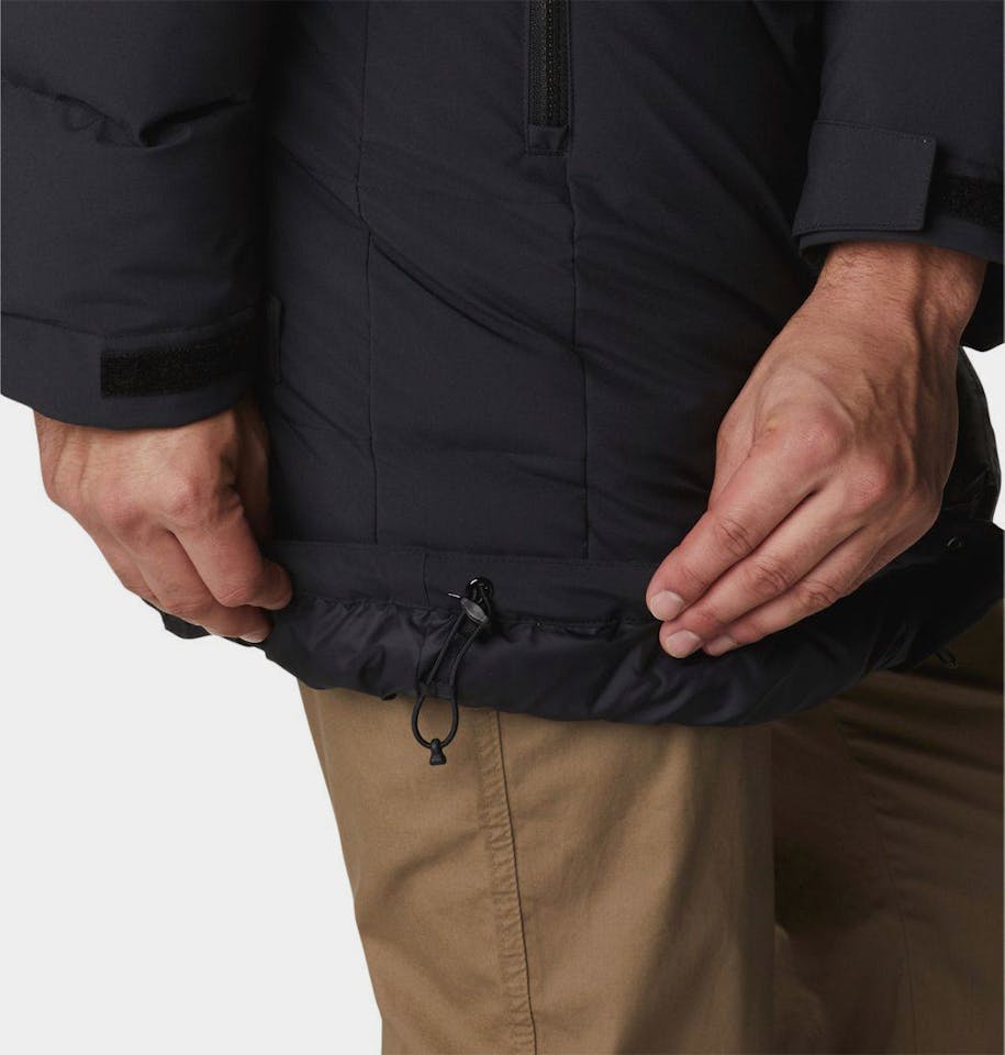 Columbia Men's Toyama Pass II Down Parka - Miesten toppatakki Musta 07