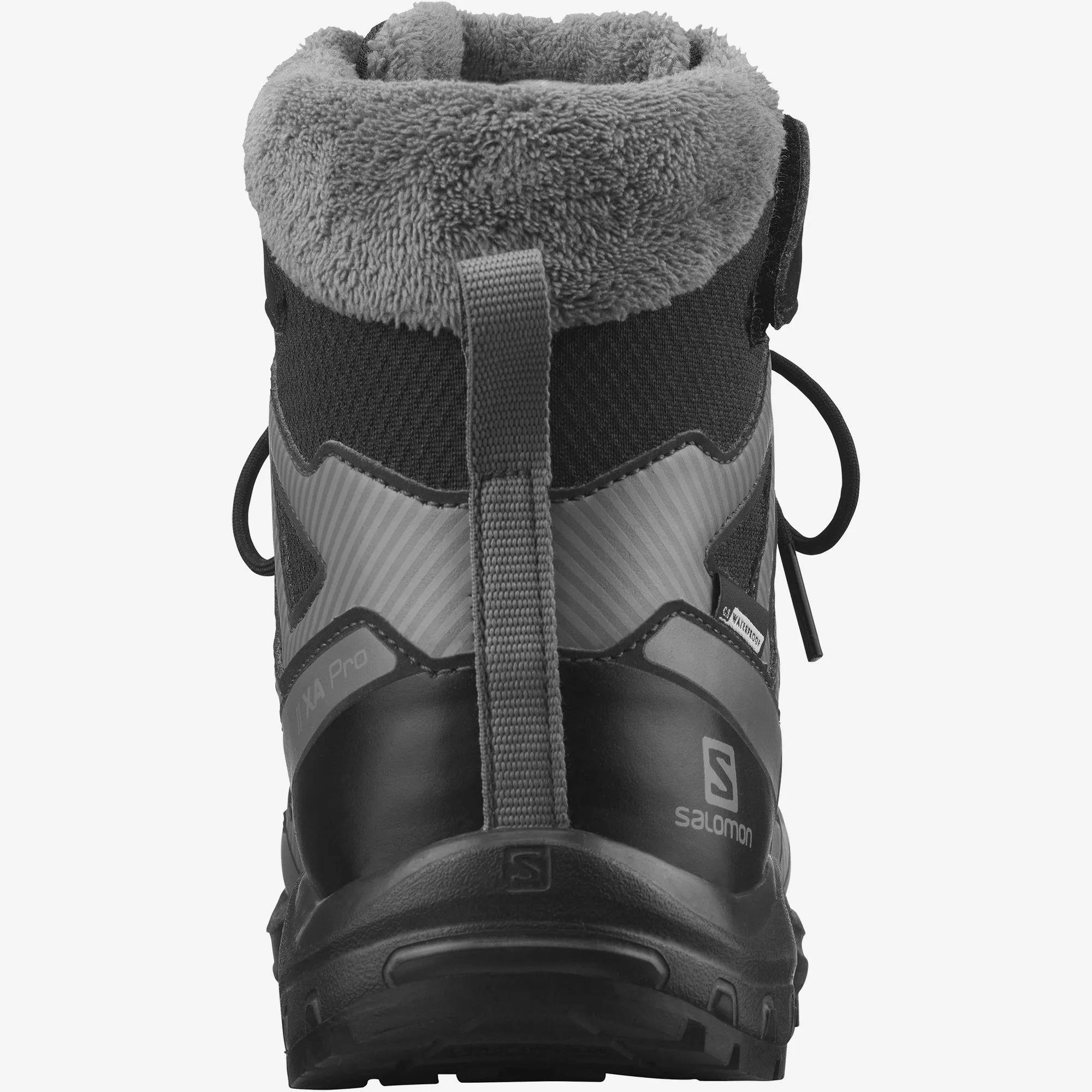 Salomon XA Pro V8 Winter Jr Climasalomon Waterproof Black / Grey 02