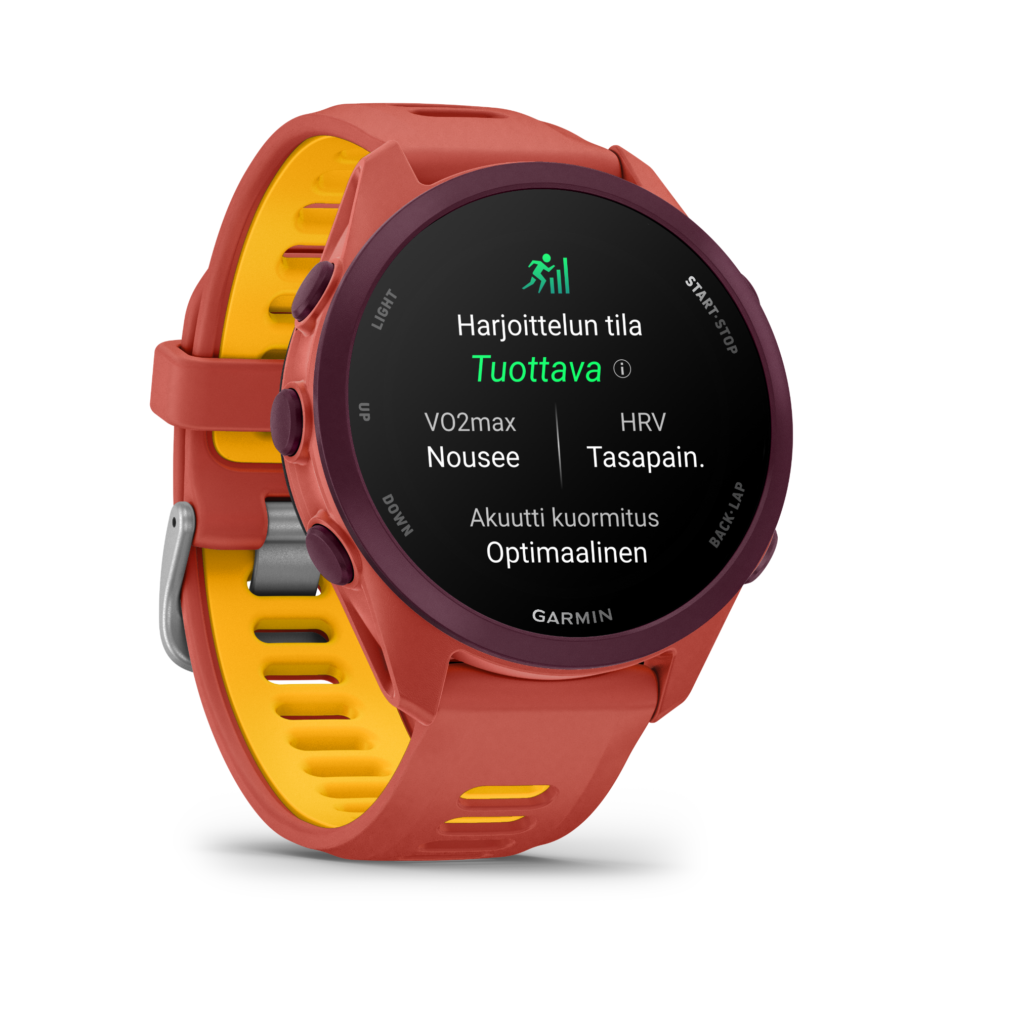 Garmin Forerunner 170 Music Red Pink/Mango  23