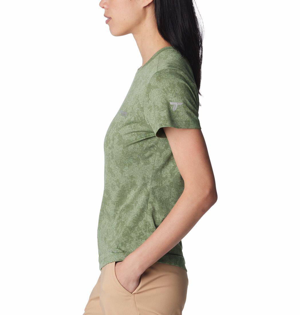 Columbia Women's Bluebird Canyon Tee Short Sleeve Safari 05
