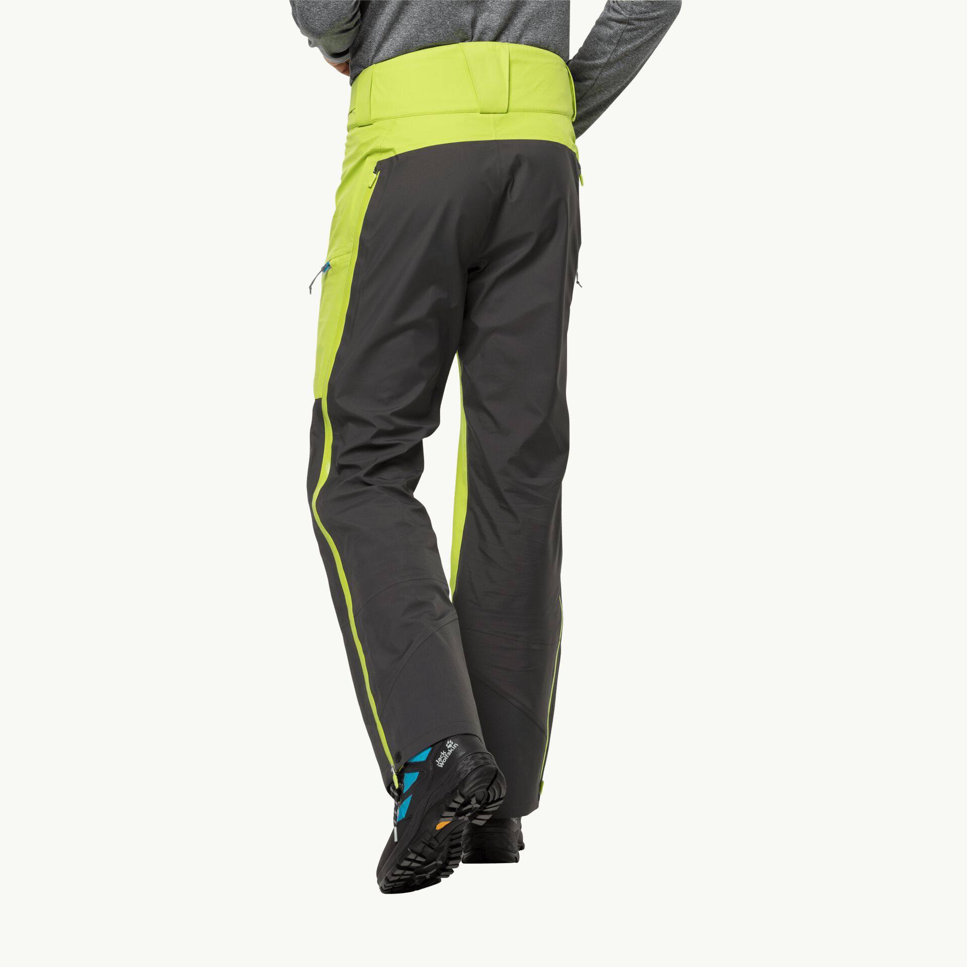 Jack Wolfskin Men's Alpspitze 3L Pants Lime 02