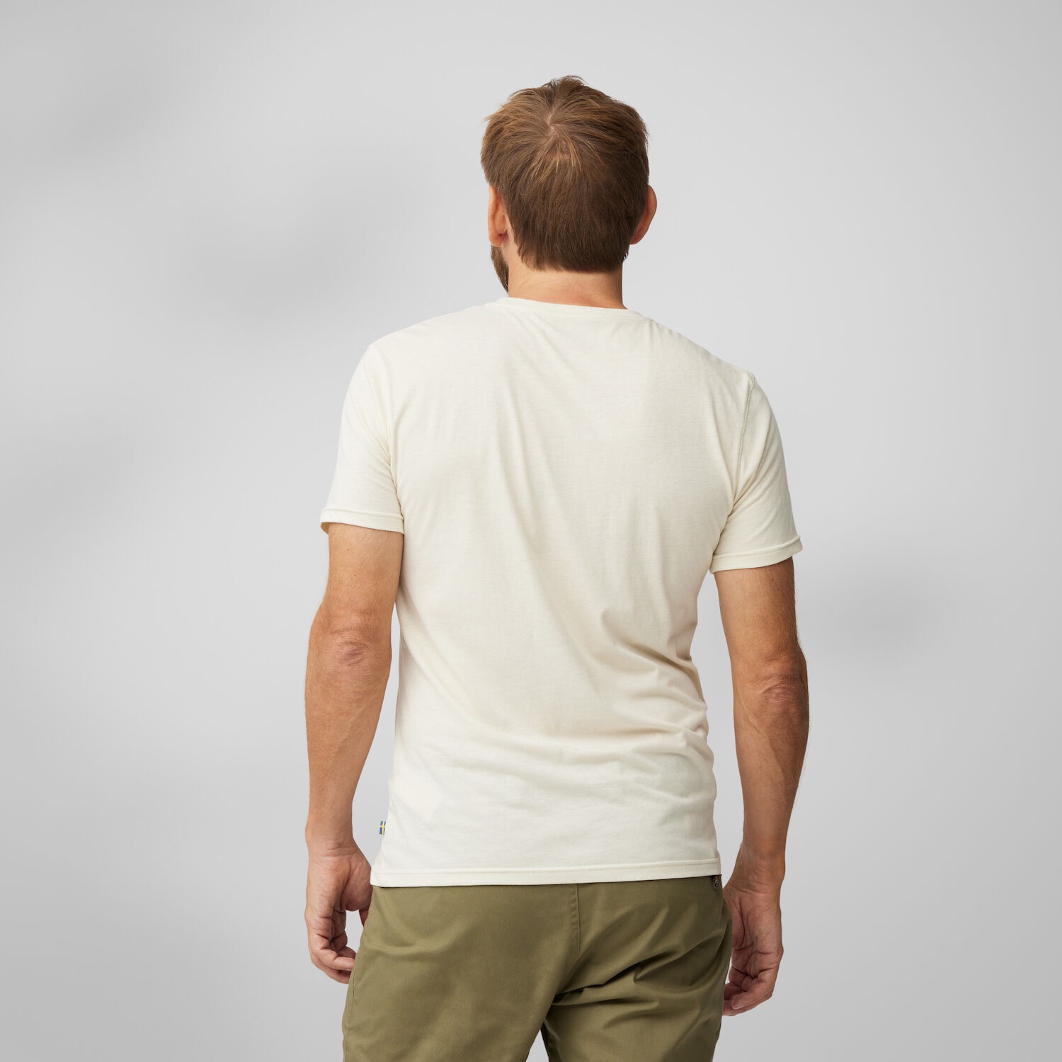 Fjällräven Men's Logo T-shirt Sininen 03