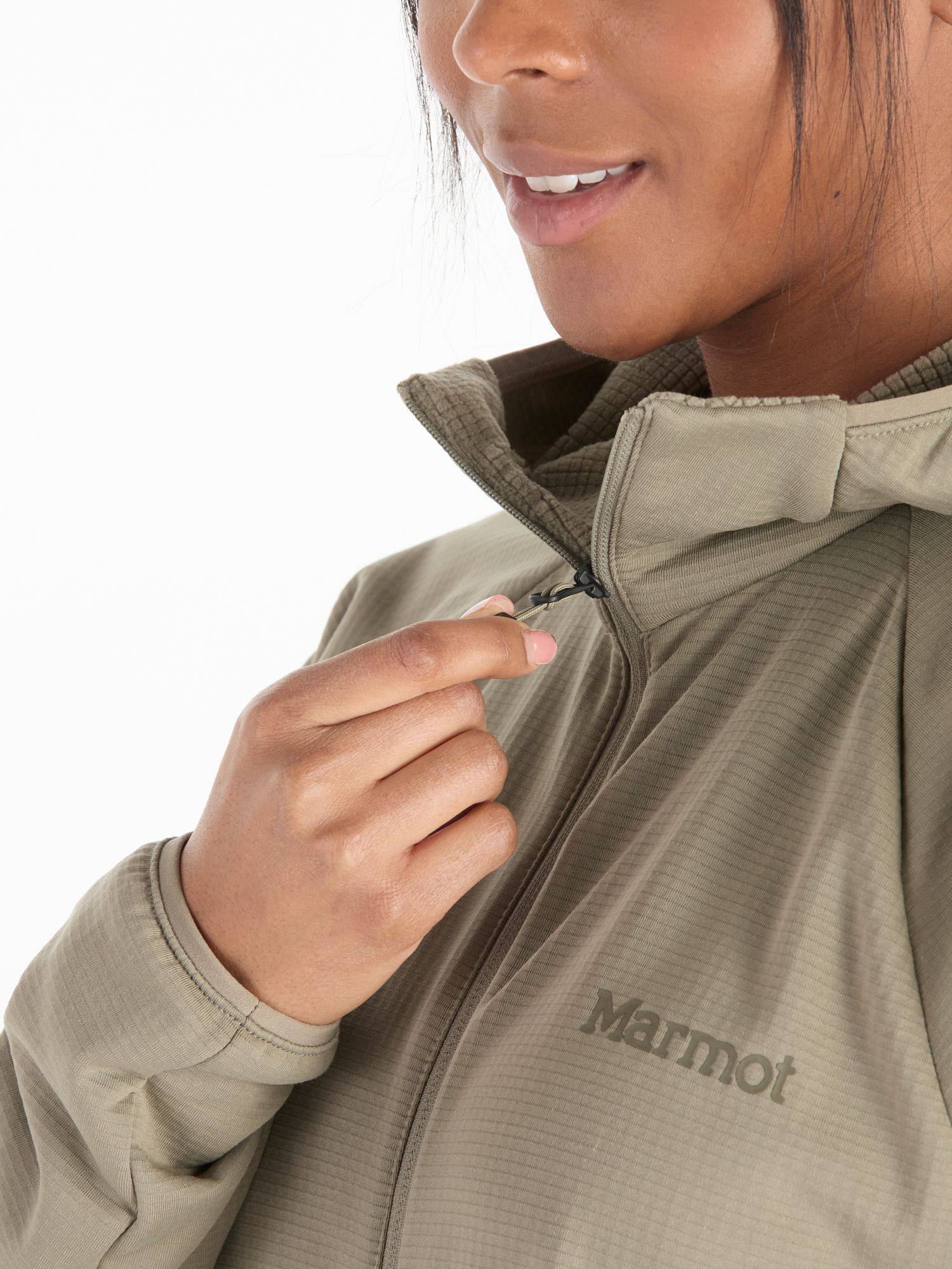 Marmot Women's Leconte Full Zip Hoody Vetiver 05