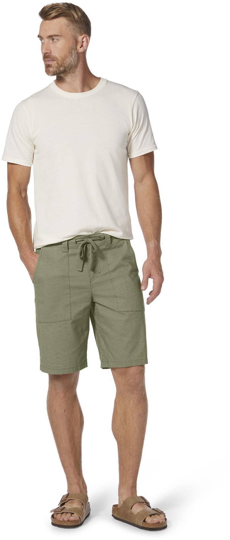 Royal Robbins Men's Hempline Shorts Green 03