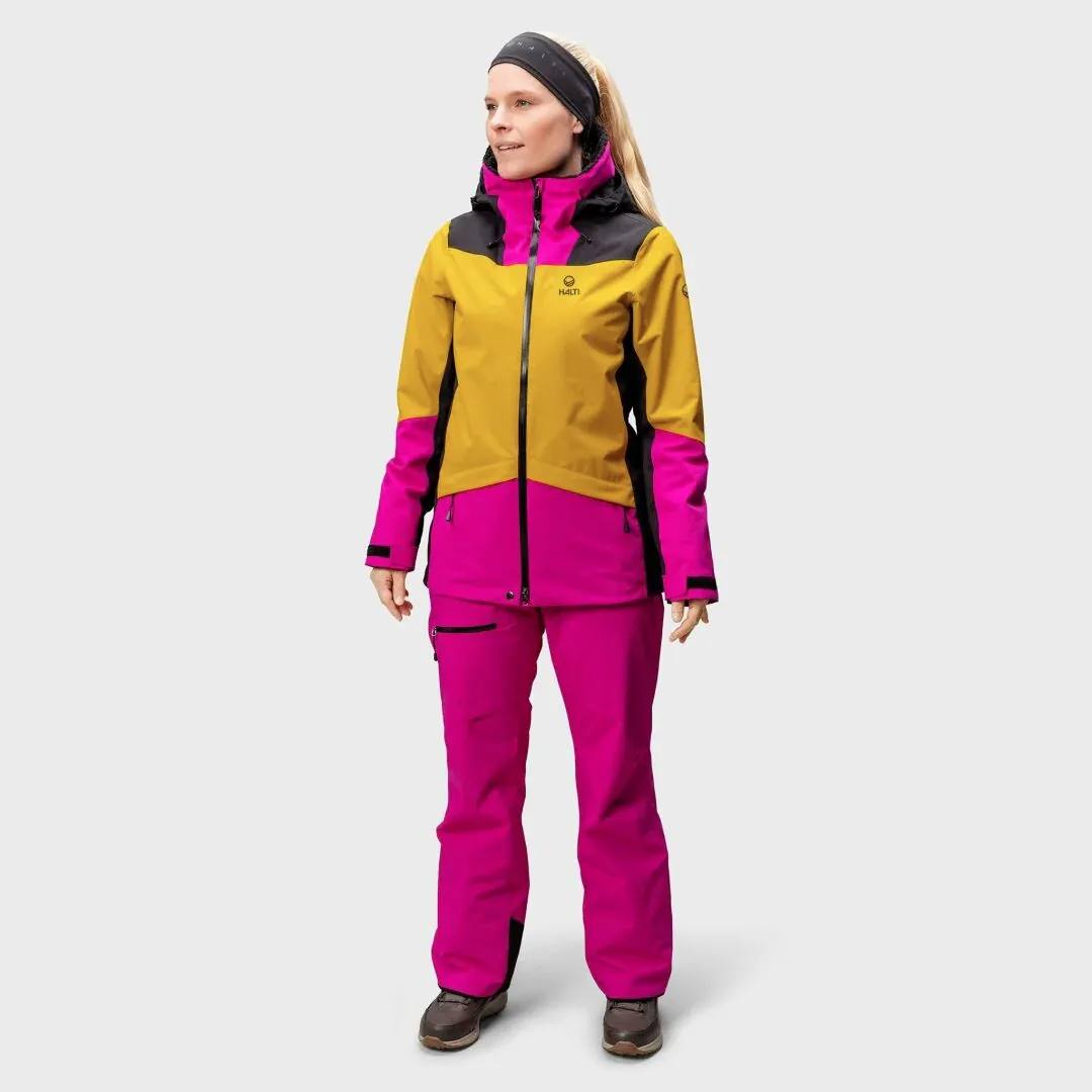Halti Women's Planker Dx Ski Jacket Prima Pink E46 04