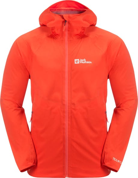Jack wolfskin 2025 jacket orange