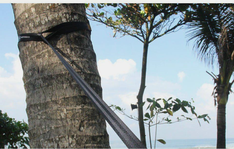 Ticket To The Moon Original Hammock ja Moon-Strap-ripustushihnat Musta 06