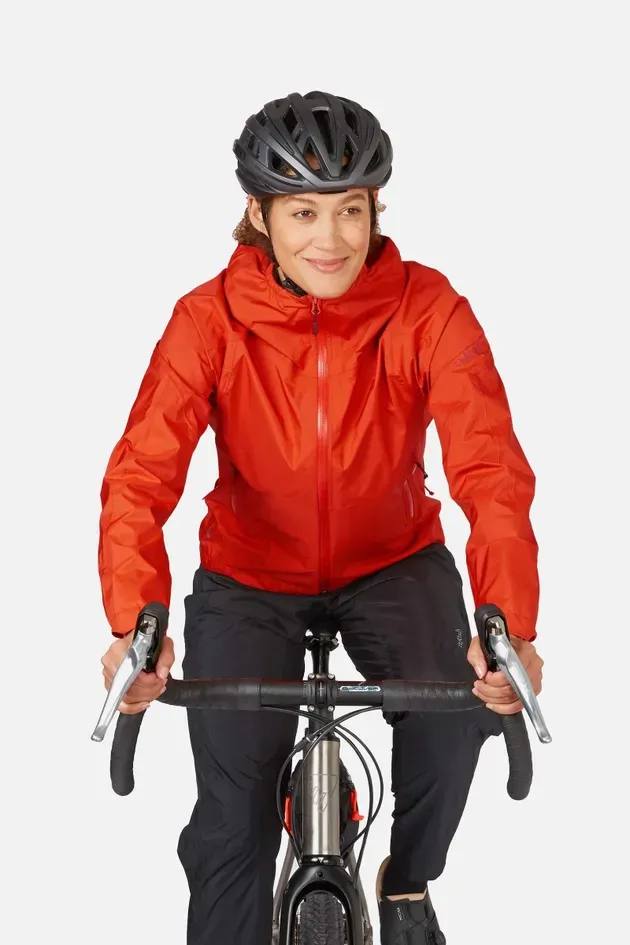 Rab Women's Cinder Downpour Jacket Punainen 11