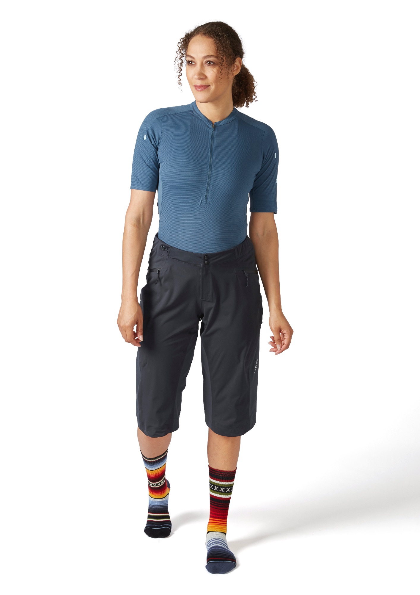 Rab Women's Cinder Kinetic Shorts Beluga 14