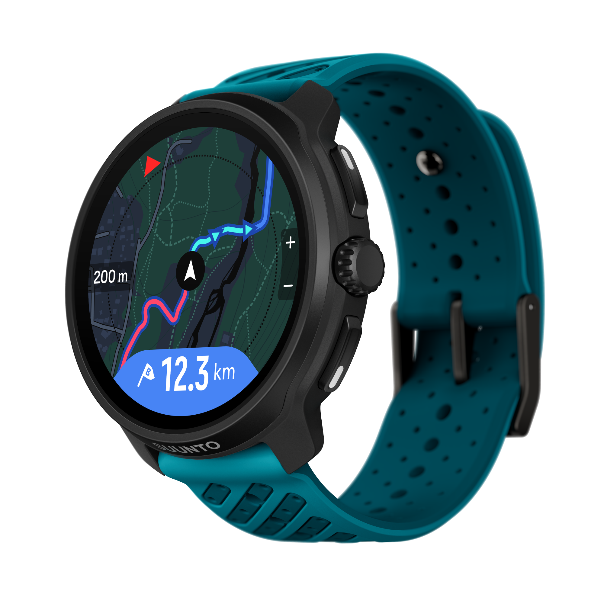 Suunto Race 2 Stainless Steel Wave Blue  20