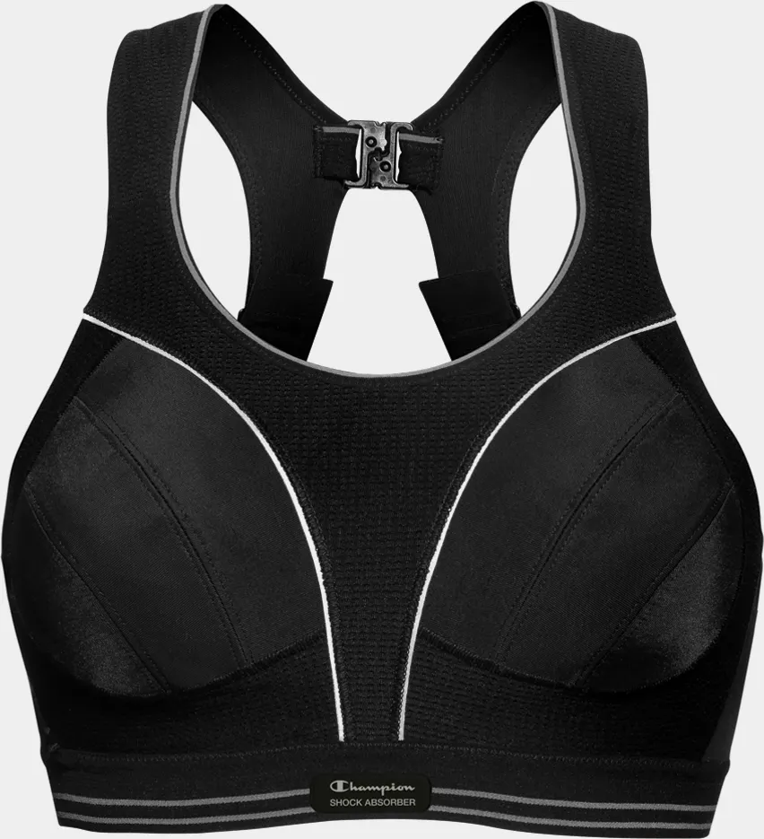 Shock Absorber Ultimate Run Bra B-cup Black / Silver 01