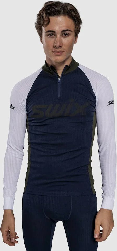 Swix Men's Racex Classic Halfzip Navy / White 04