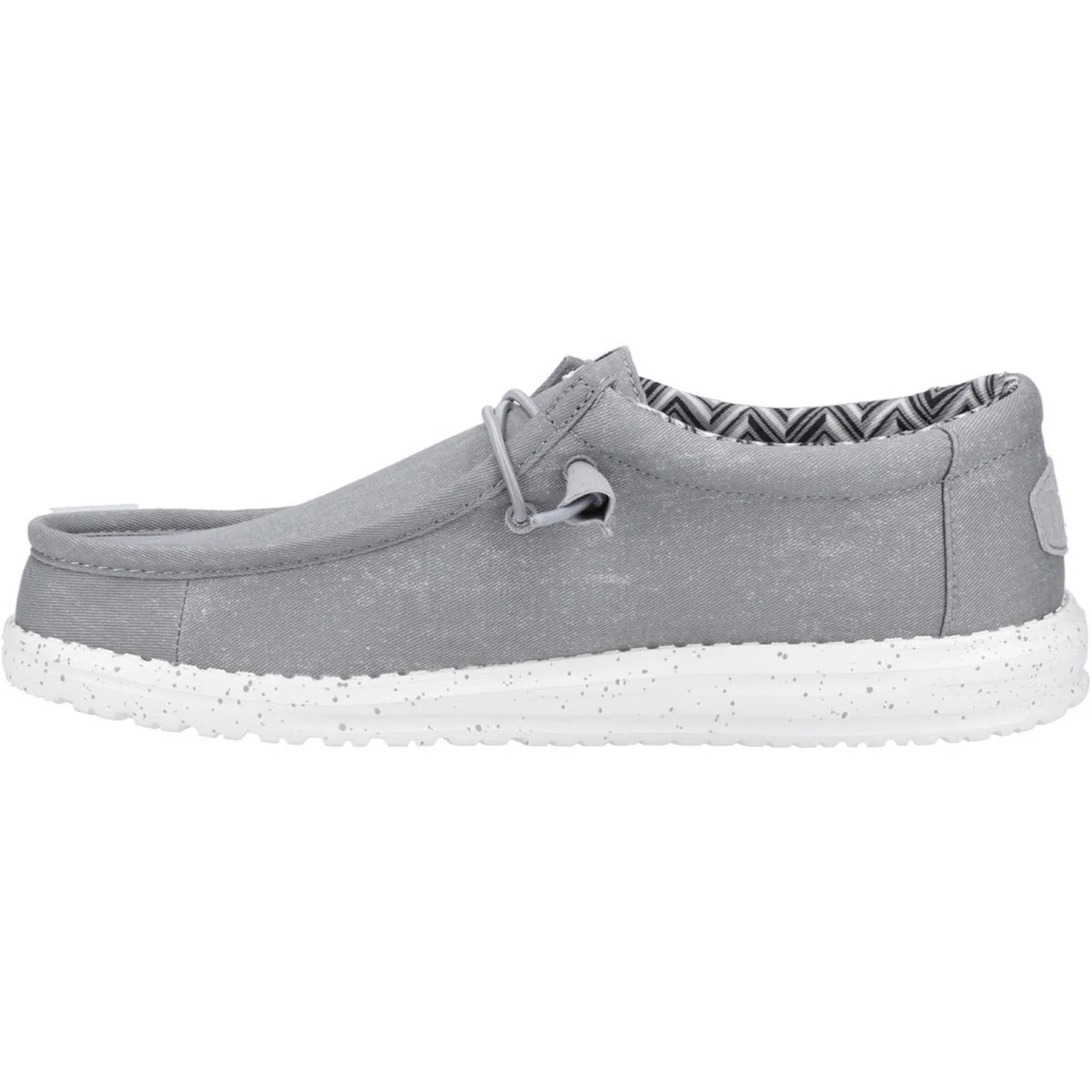 HeyDude Wally Stretch Canvas Light grey 03