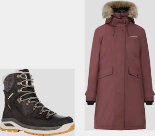 Didriksons Women's Erika Parka 3 ja Women's Renegade Evo Ice