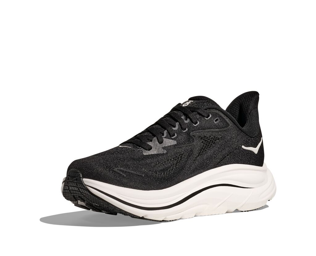 Hoka Men's Clifton 10 Wide Musta / Valkoinen 03