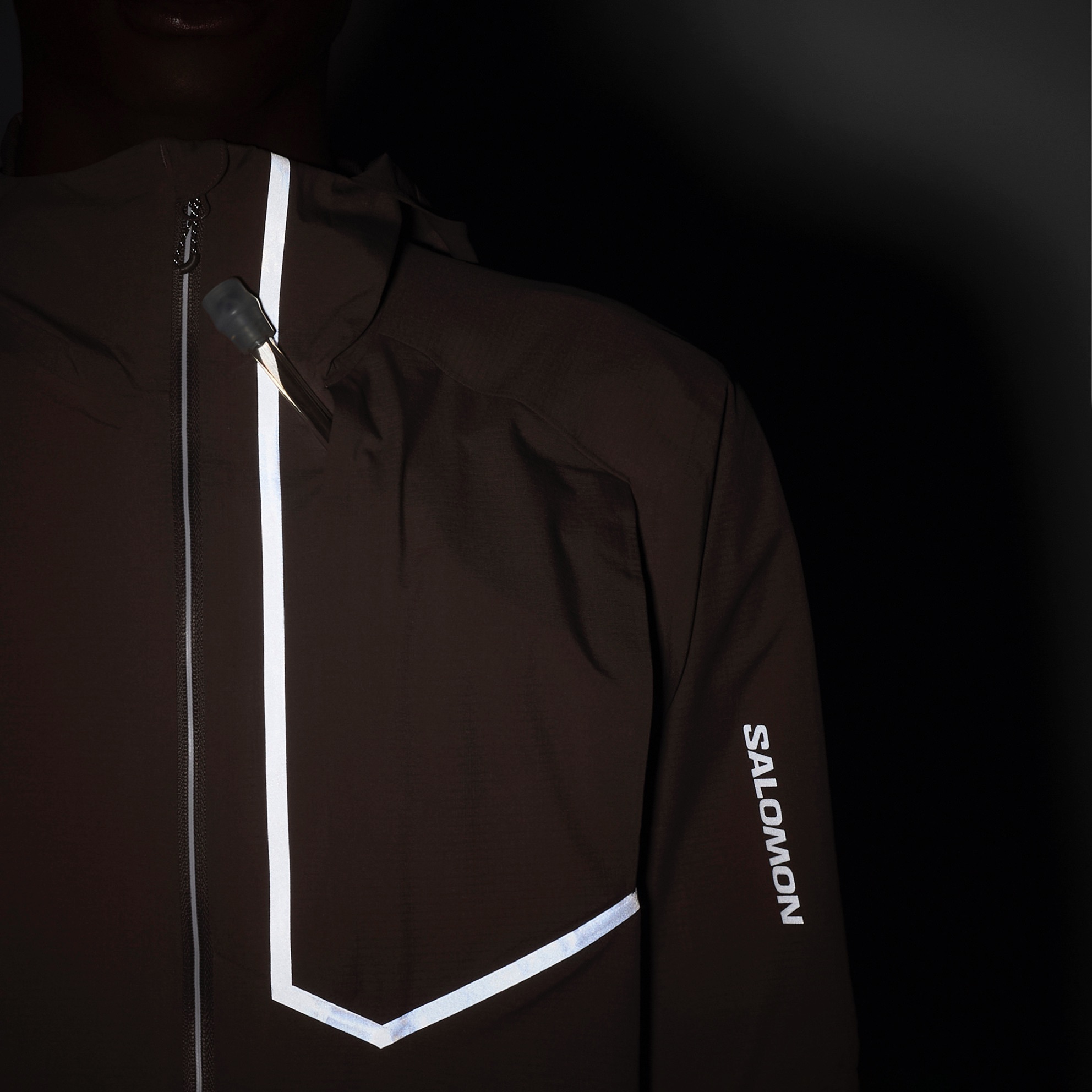 Salomon Men's Bonatti Trail Jacket Iron 08