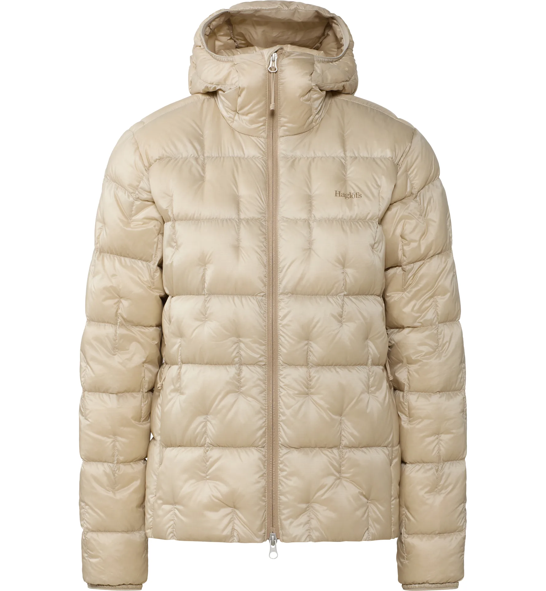 Haglöfs Women's Hede Down Hood Chalk Beige 06