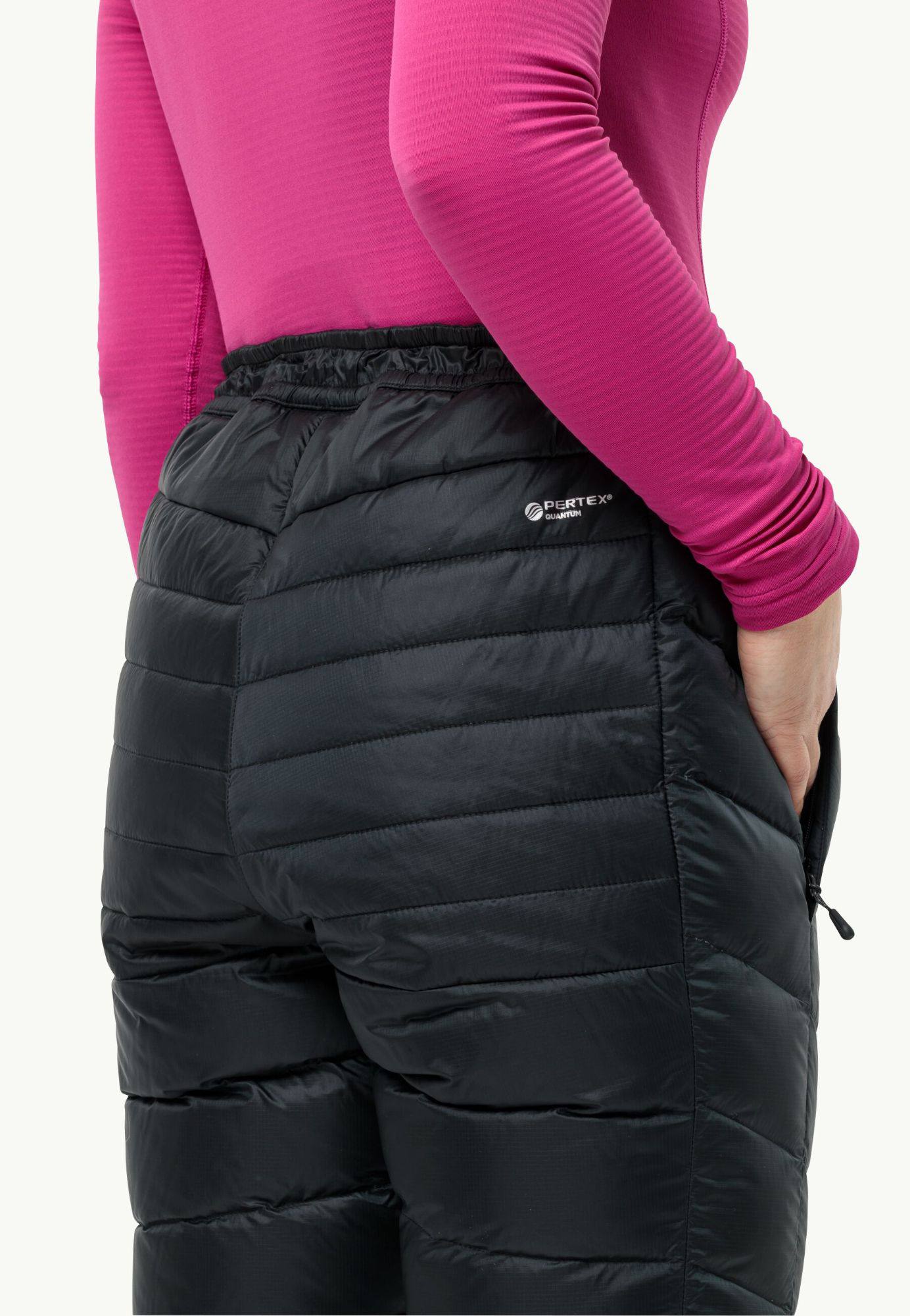 Jack Wolfskin Women's Nebelhorn Down Pants Black 05