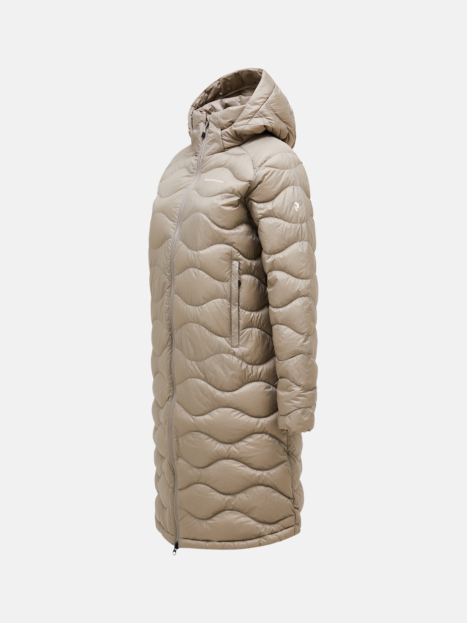 Peak Performance Women's Helium Down Coat - Naisten kevytuntuvatakki Avid Beige 05