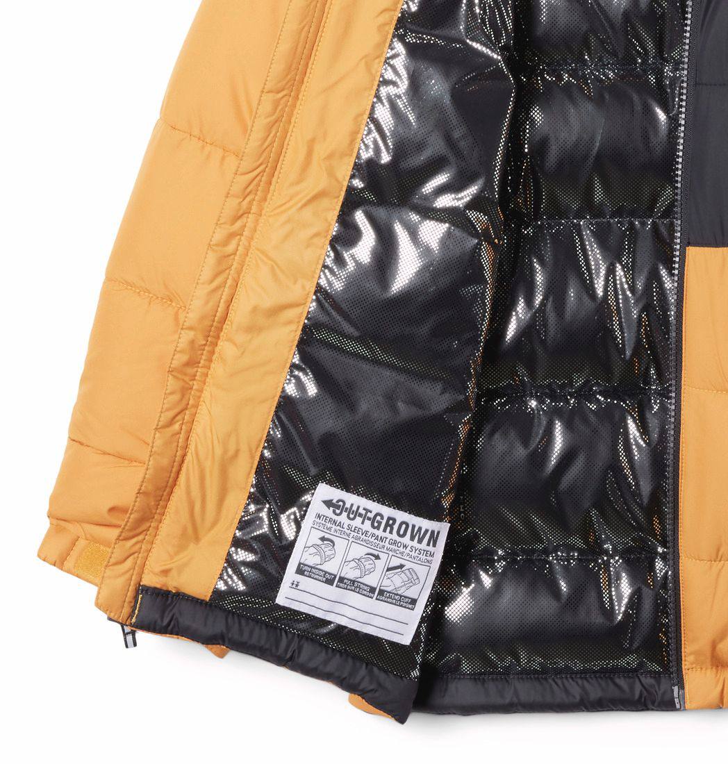 Columbia Youth Pike Lake II Hooded Jacket Honey 02
