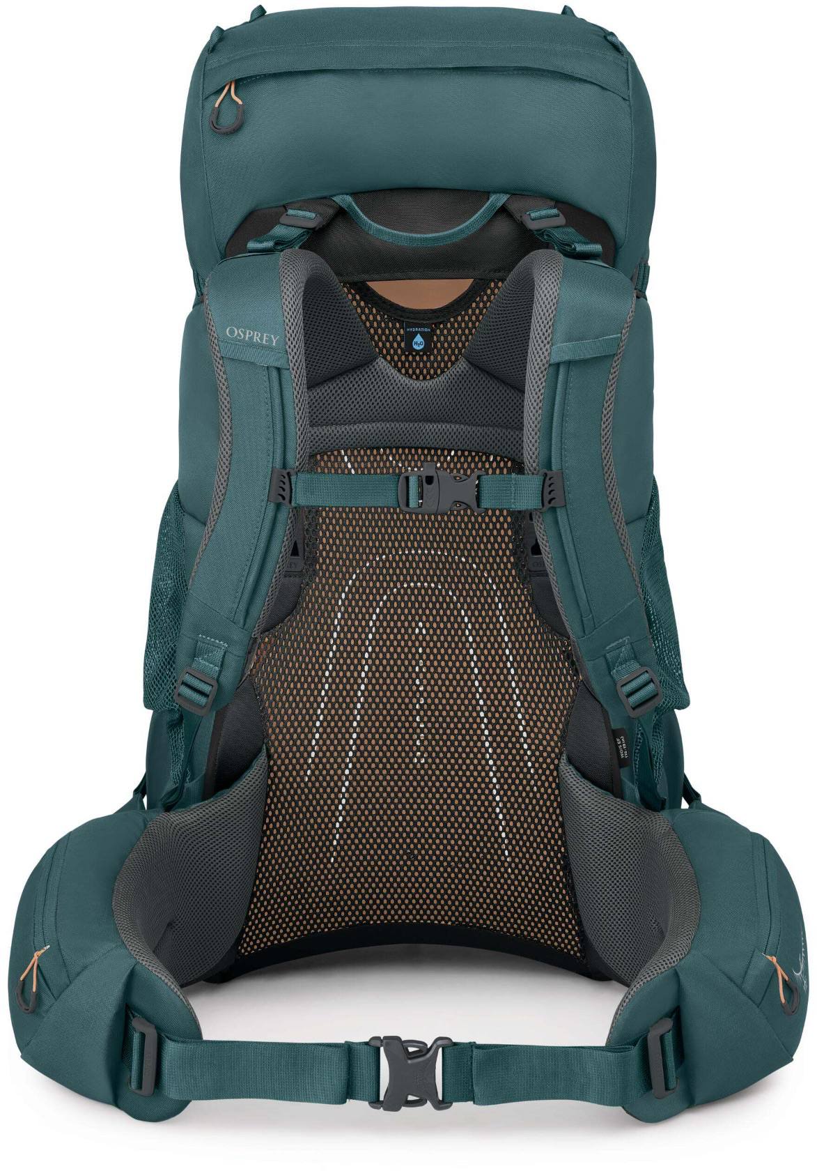 Osprey Renn 65 Cascade Blue/Melon Orange 02