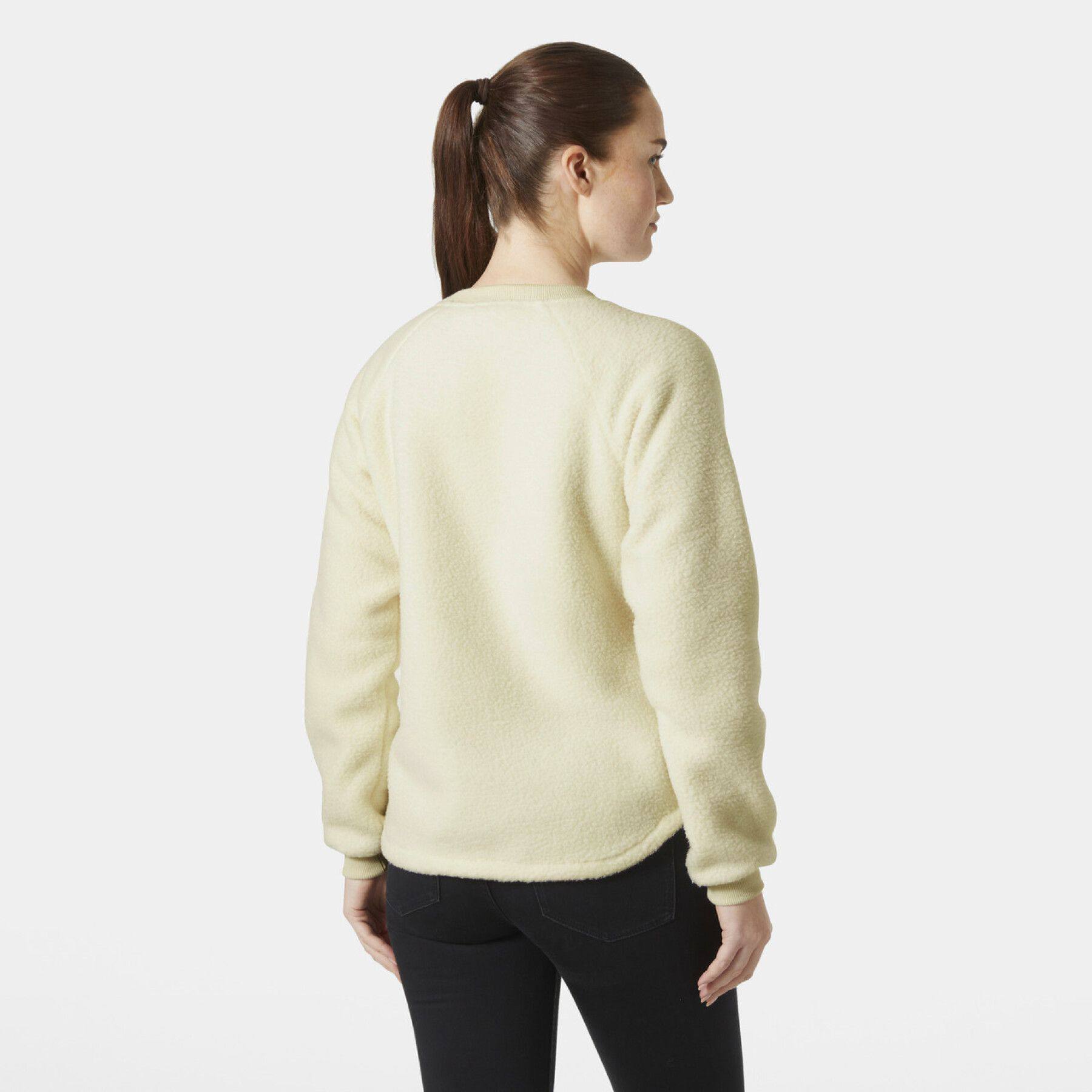 Helly Hansen Women's Escape Teddy Sweater Cream 05