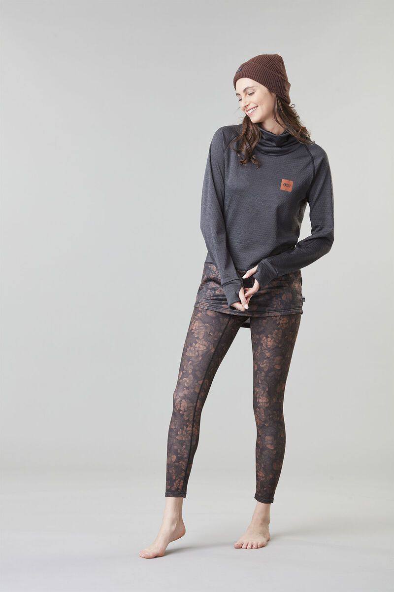 Picture Organic Clothing Women's Blossom Grid Fleece Black 05