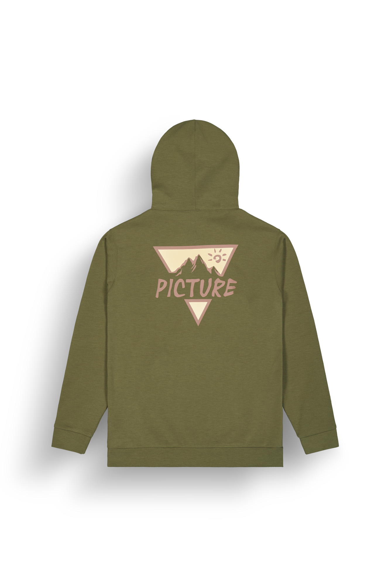 Picture Organic Clothing Men's Pluris Tech Hoodie Tobacco 02