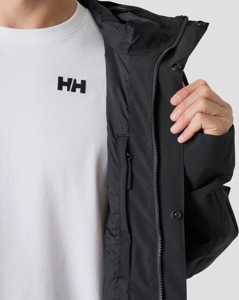 Helly Hansen Men's Brussel Rain Coat Musta 04