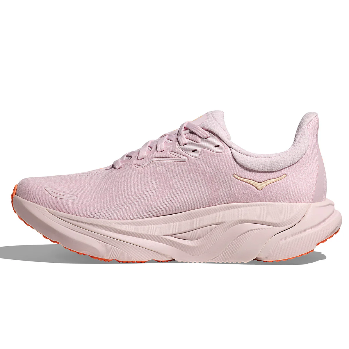 Hoka Women's Arahi 8 Lilac Cream / Neon Cantaloupe 02