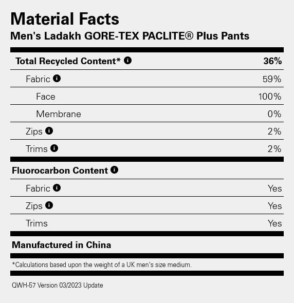 Rab Men's Ladakh Gore-Tex Paclite Plus Pants Beluga 09
