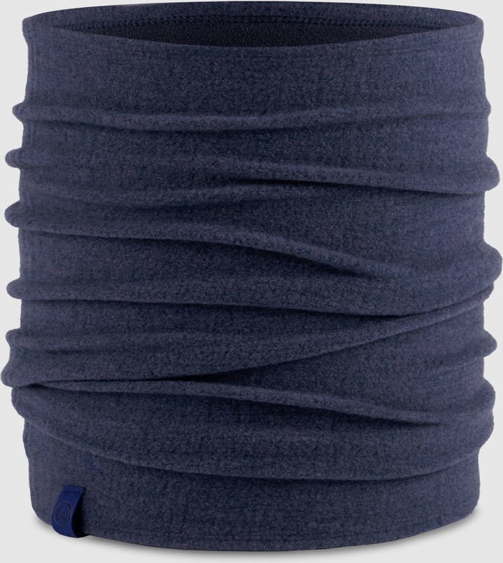 Buff Merino Fleece Navy  01