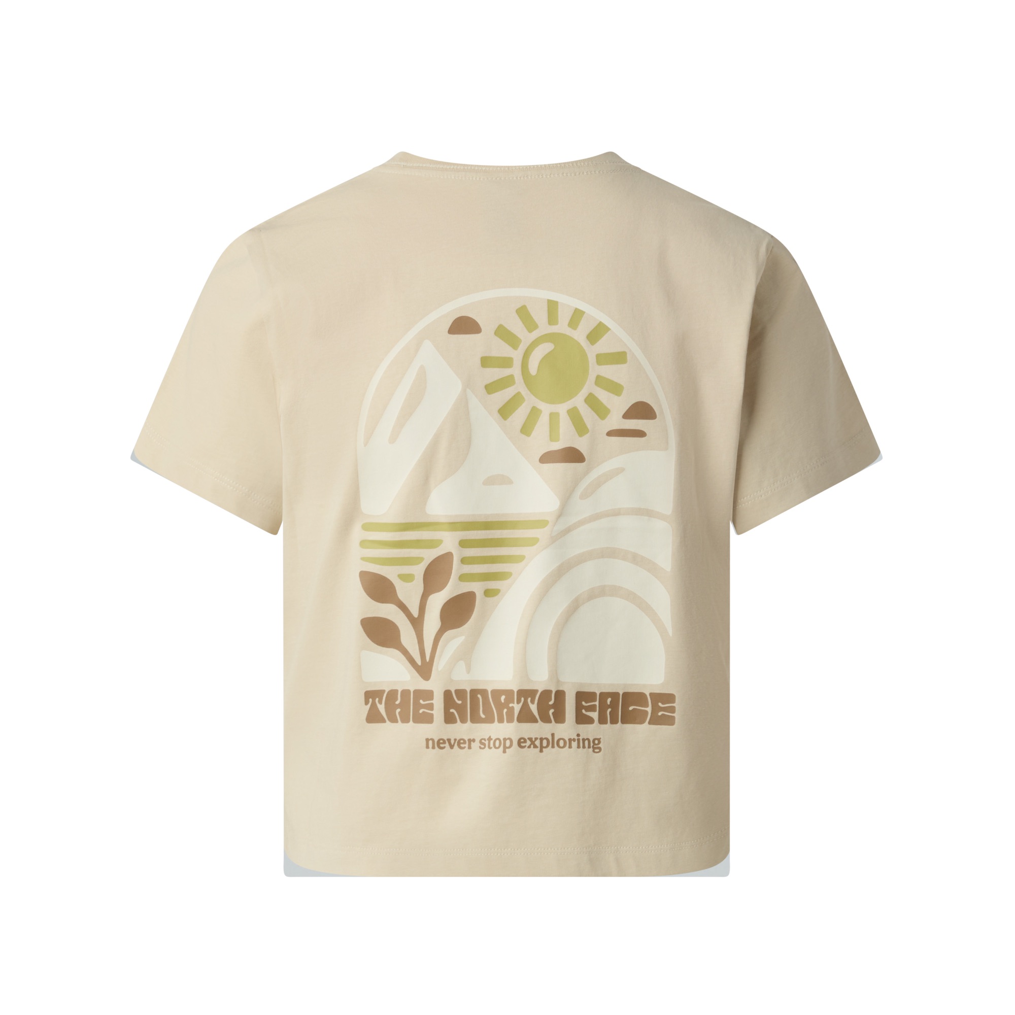 The North Face Women's Sun Regular Graph Cutie Tee Desert 02