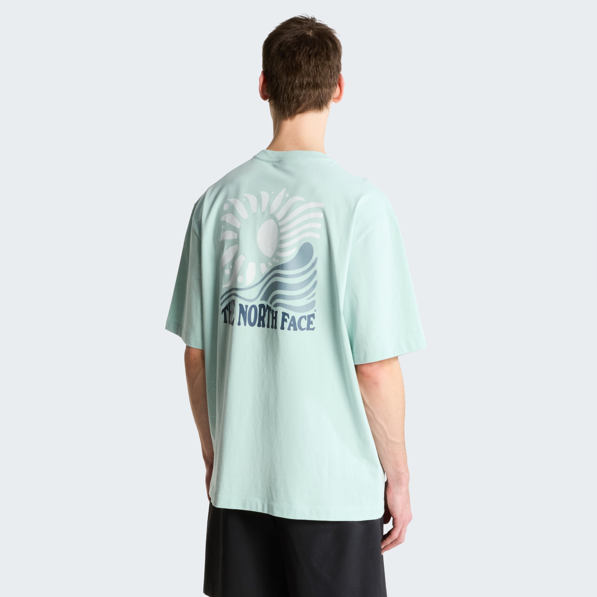 The North Face Men's Sun Oversize Graphic Tee Opal 04