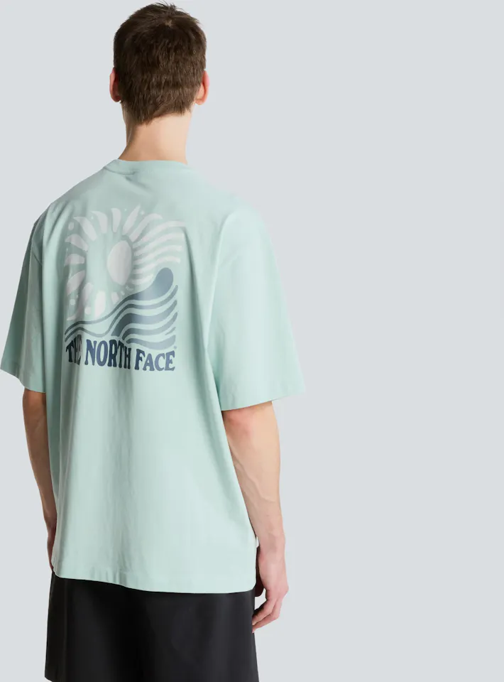 The North Face Men's Sun Oversize Graphic Tee Opal 04