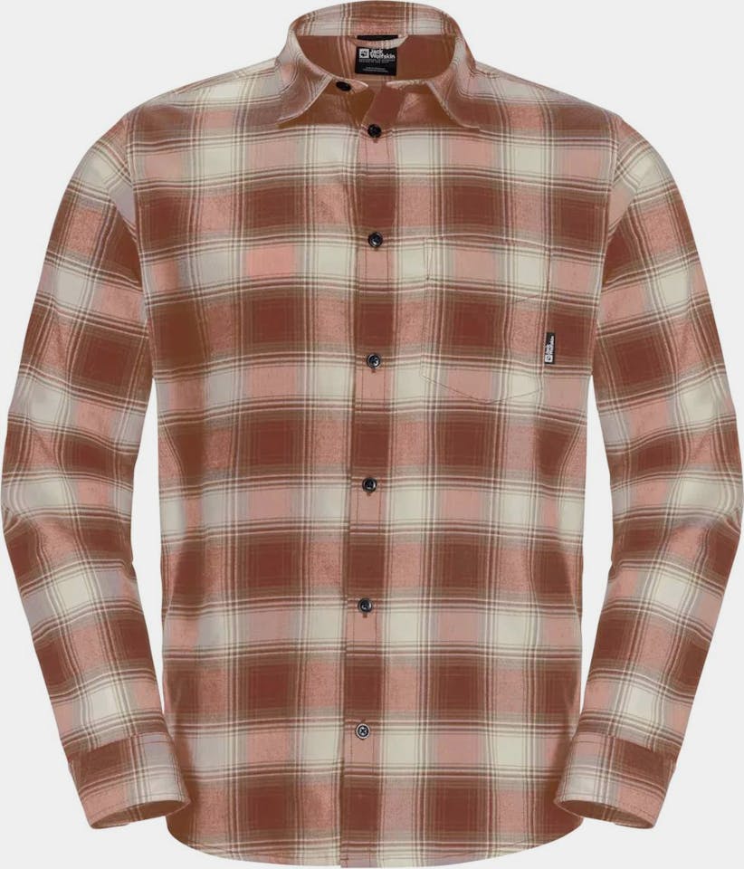 Jack Wolfskin Wanderweg Shirt M Rust 01