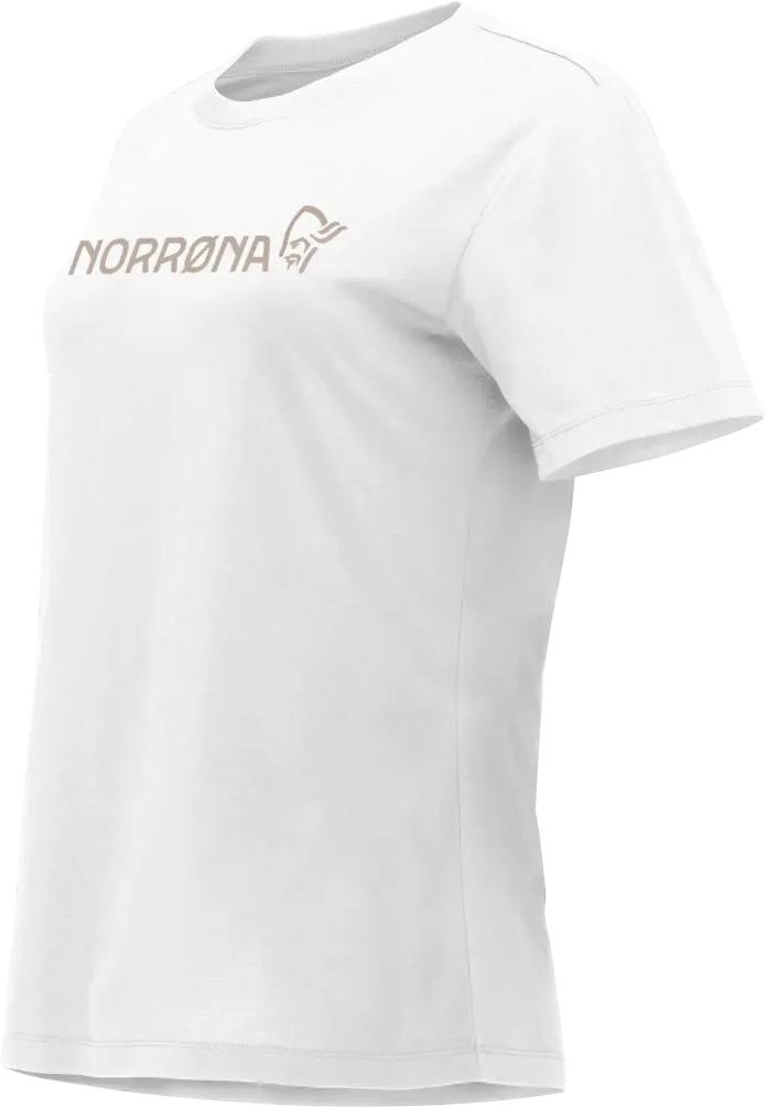 Norrøna Women's F29 Cotton Norrøna Viking Tee Valkoinen 02