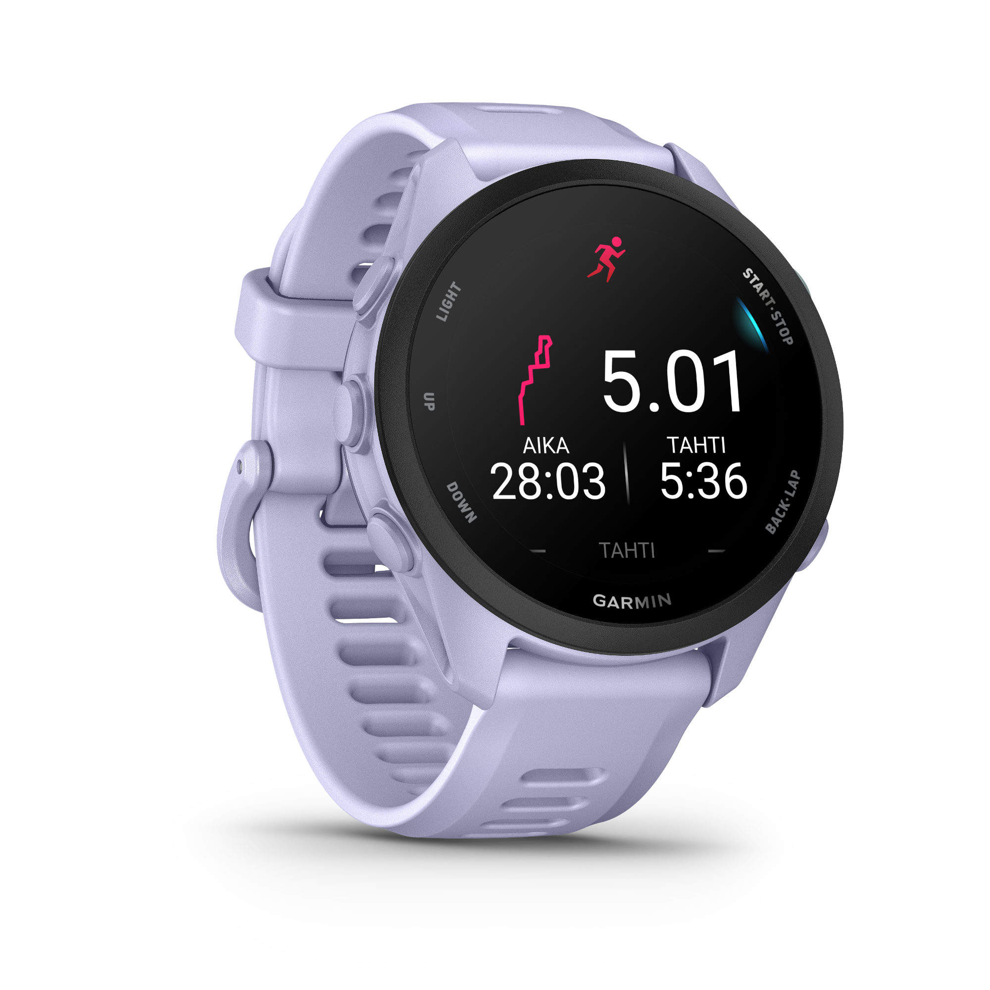 Garmin Forerunner 70 Cool Lavender  17