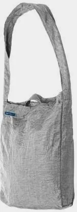 Ticket To The Moon Eco Bag M Premium Vaaleanharmaa 01