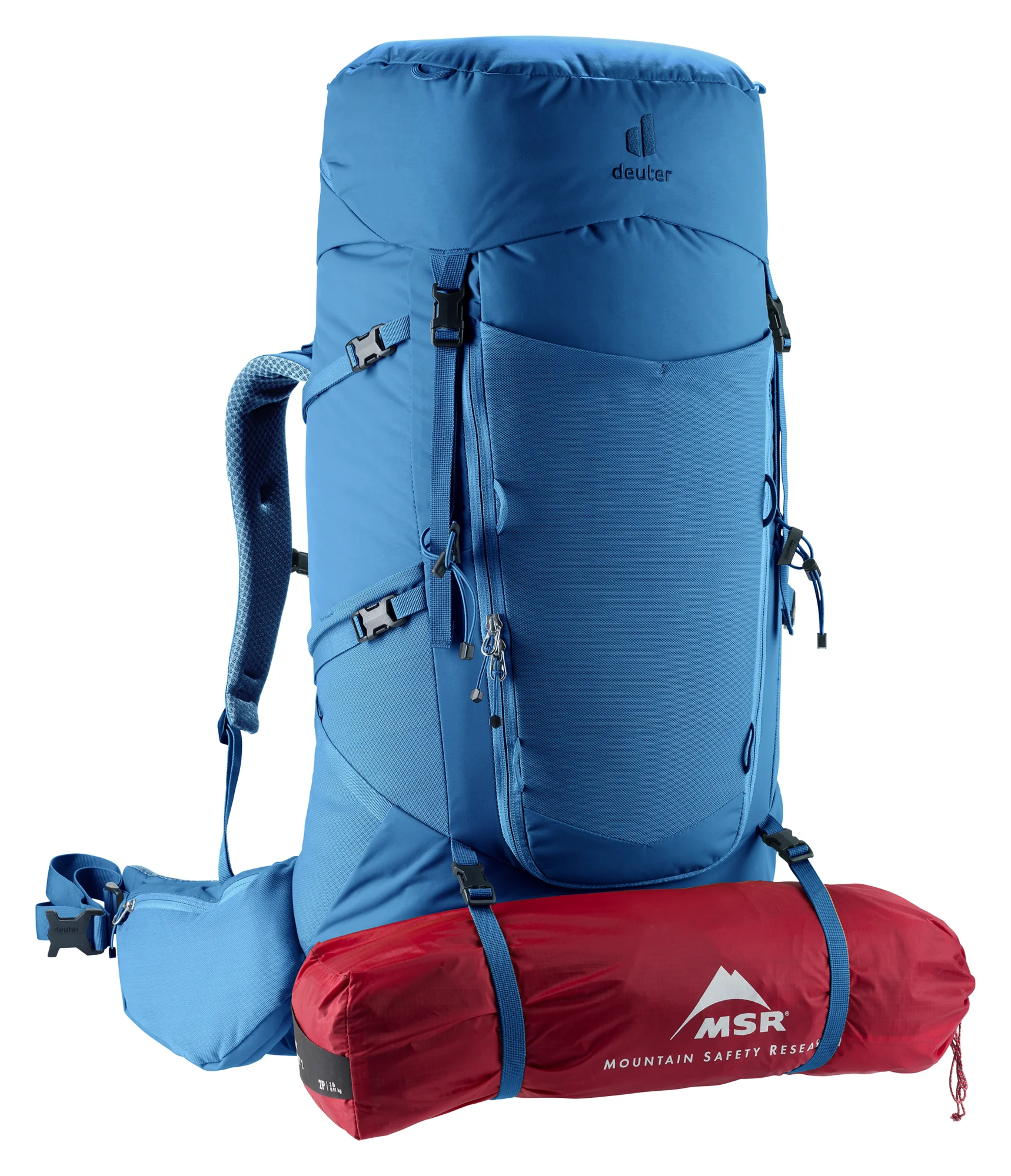 Deuter Aircontact Core 60+10 Baltic Nightblue 11