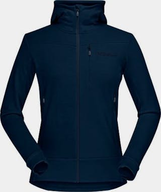 Norrøna Women's Falketind Warmwool Stretch Zip Hood