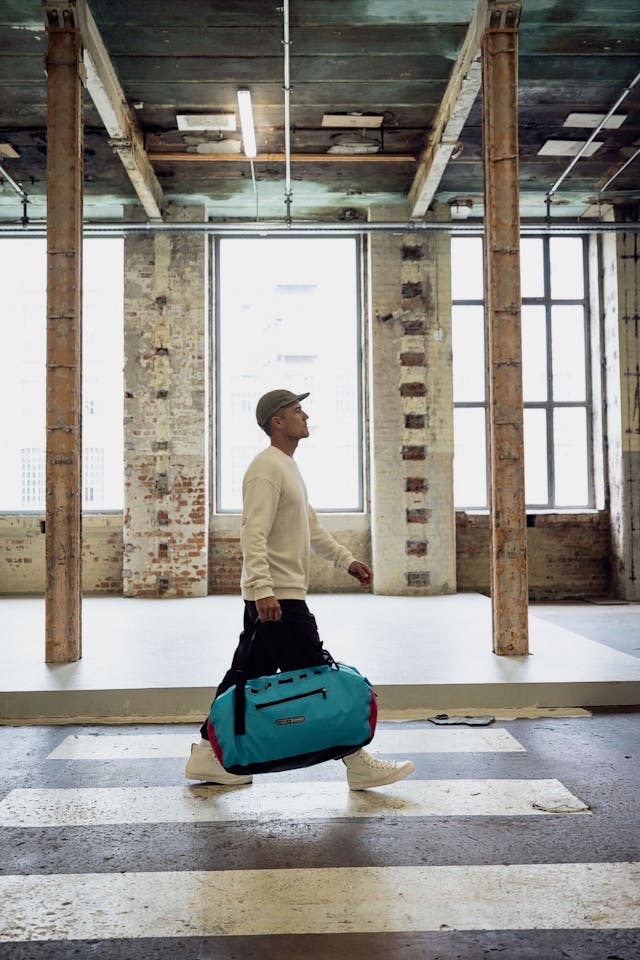 Ortlieb Duffle Lite Cyber 60L Sininen / Pinkki 06