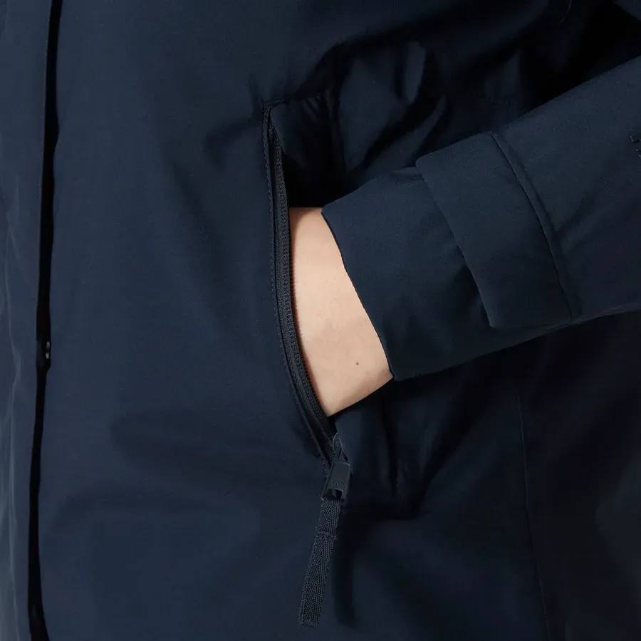 Helly Hansen Women's Victoria Insulated Mid Rain Jacket Navy 05