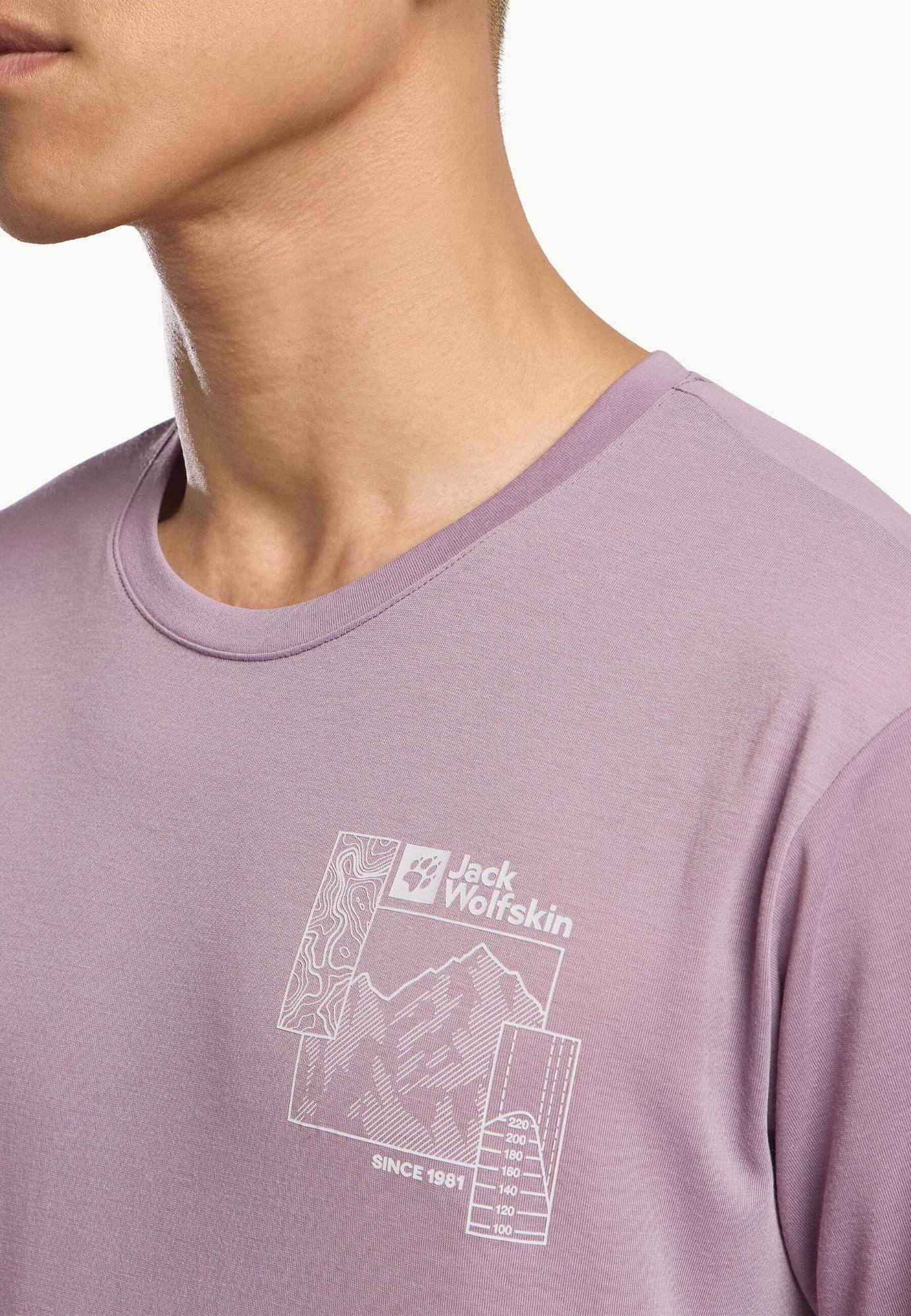 Jack Wolfskin Men's Vonnan Graphic Tee Wild Blossom 06