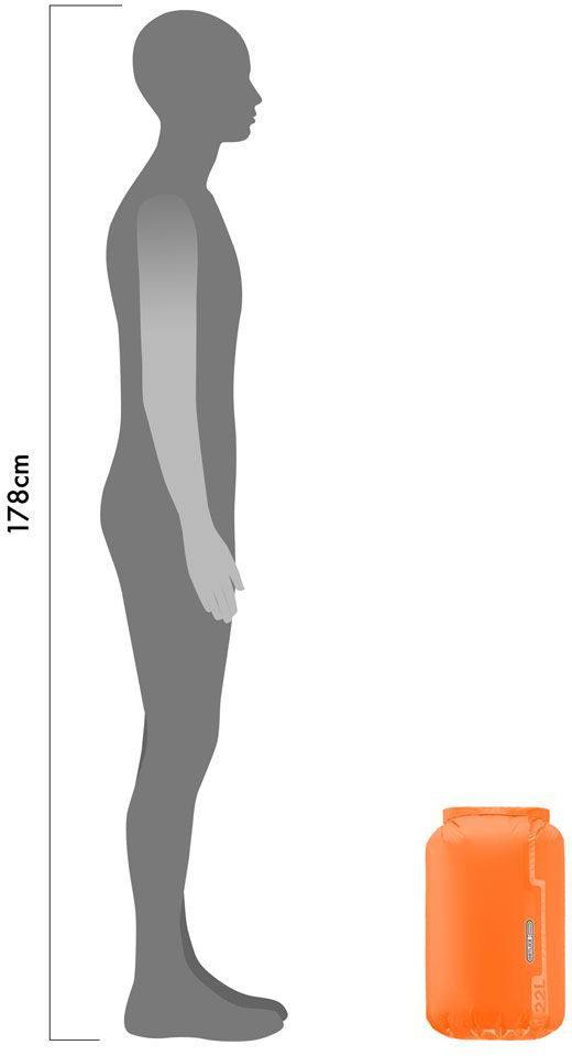 Ortlieb Kuivapussi PS10 22 litraa Oranssi 04
