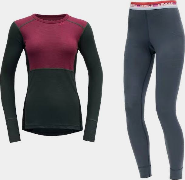 Devold Merinovilla-asu naisille Ink 03